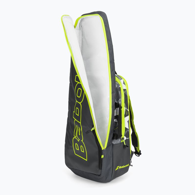 Tenisový batoh Babolat Pure Aero 32 l šedo-žltý 753101 4