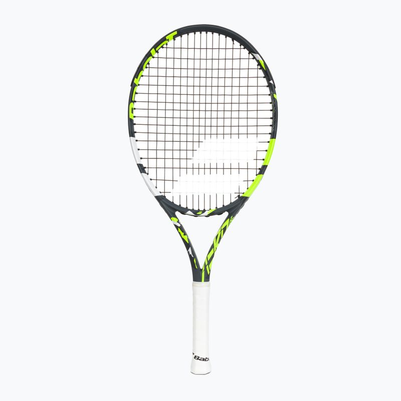Detská tenisová raketa Babolat Aero Junior 25 modrá/žltá 140476