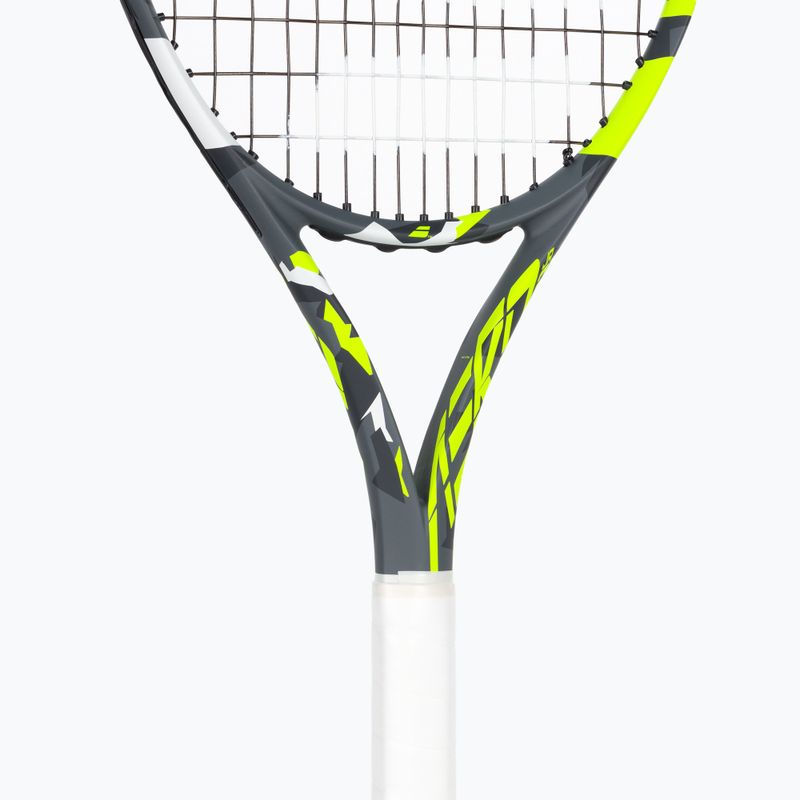 Detská tenisová raketa Babolat Aero Junior 26 modrá/žltá 140477 5
