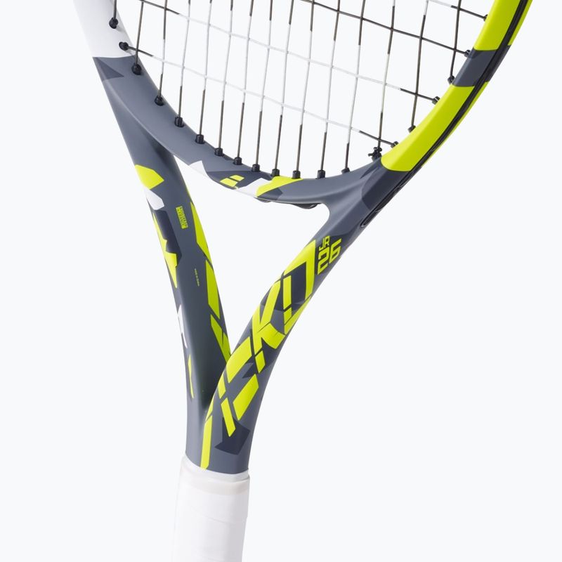 Detská tenisová raketa Babolat Aero Junior 26 modrá/žltá 140477 8