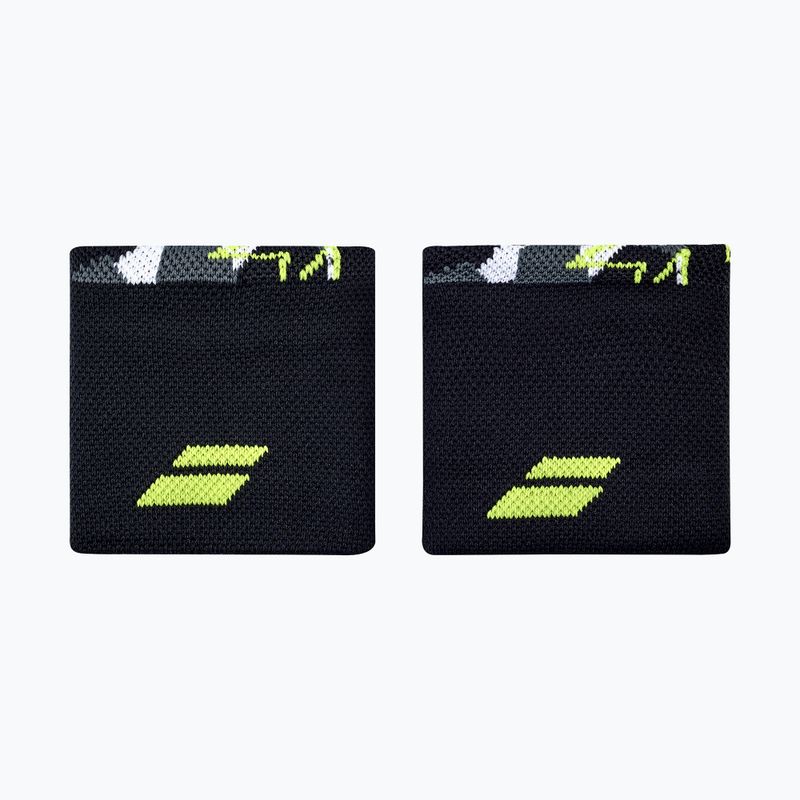 Babolat Logo návleky na zápästie 2 ks sivé 5UA1261 3