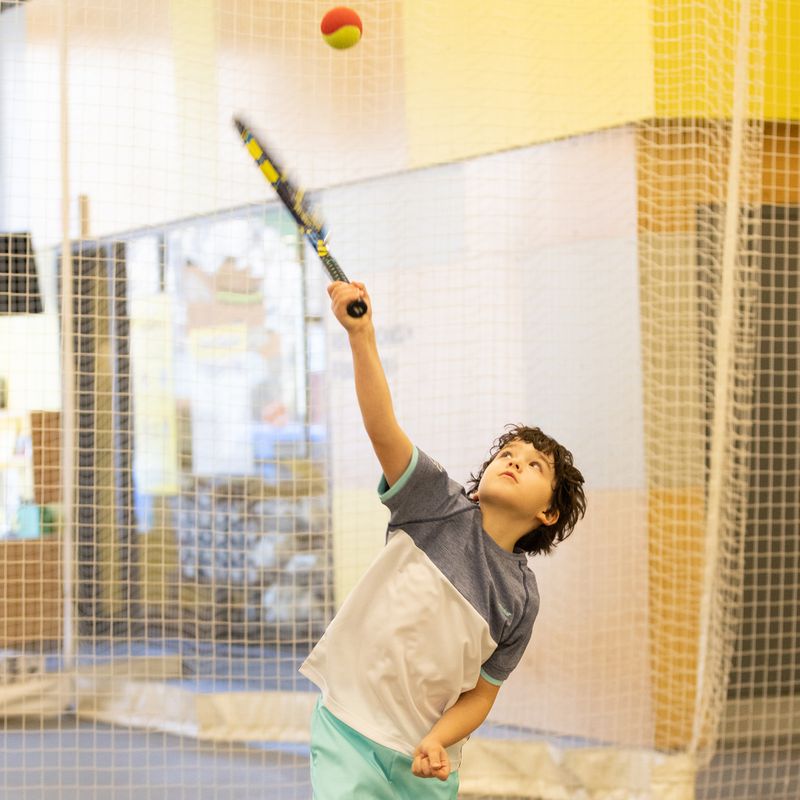 Detská tenisová raketa Babolat Ballfighter 25 modrá 140482 10