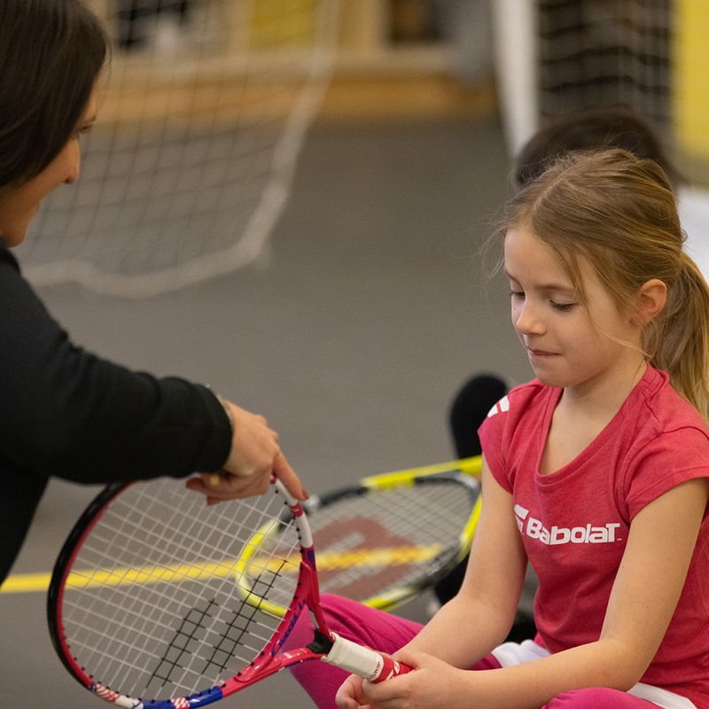 Detská tenisová raketa Babolat B Fly 19 ružovo-biela 140484 6