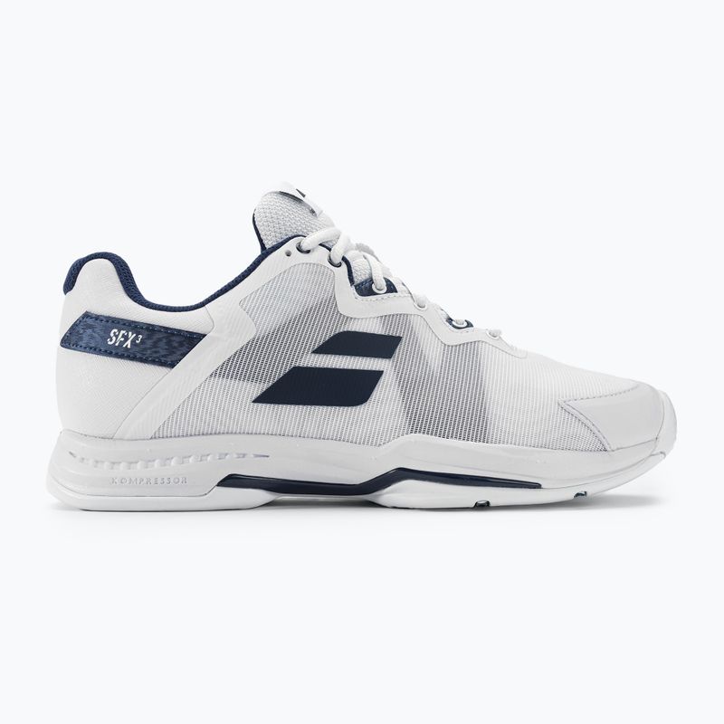 Pánska tenisová obuv Babolat SFX3 All Court white/navy 2