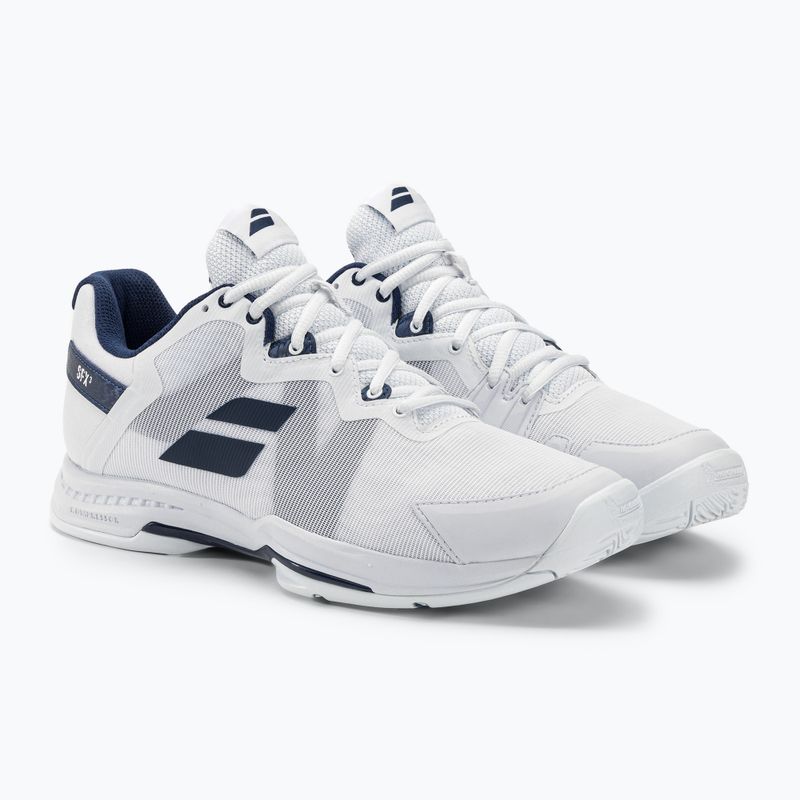 Pánska tenisová obuv Babolat SFX3 All Court white/navy 4