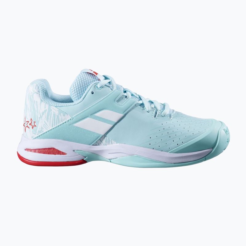 Detská tenisová obuv Babolat Propulse All Court JR yucca/white 12