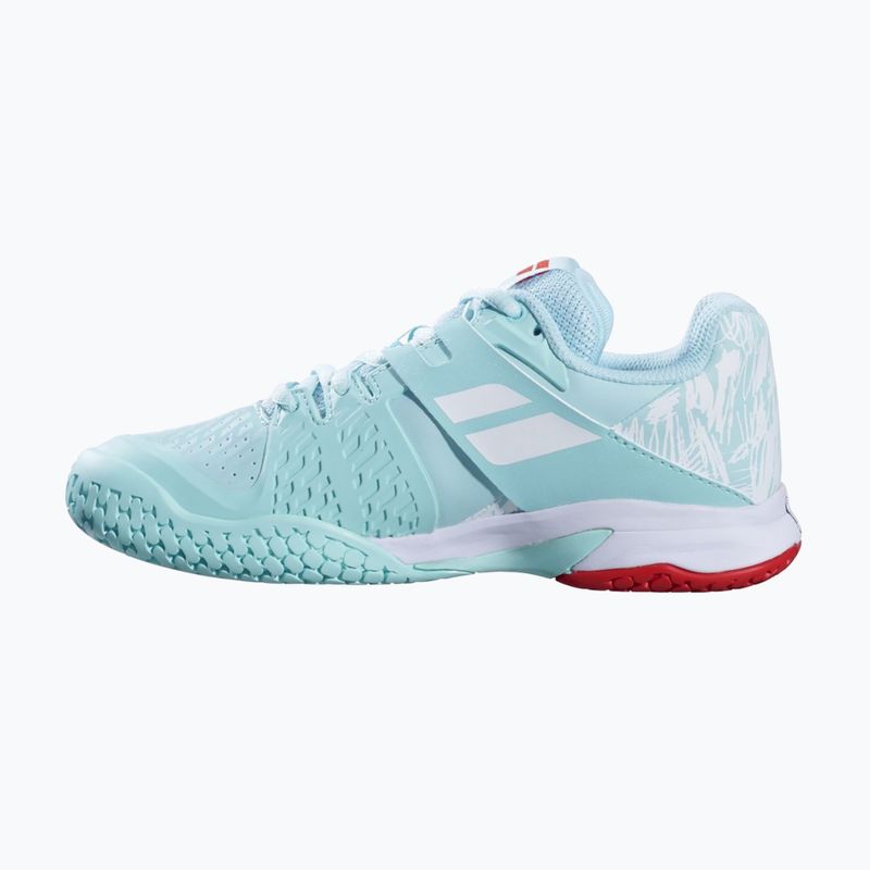 Detská tenisová obuv Babolat Propulse All Court JR yucca/white 13
