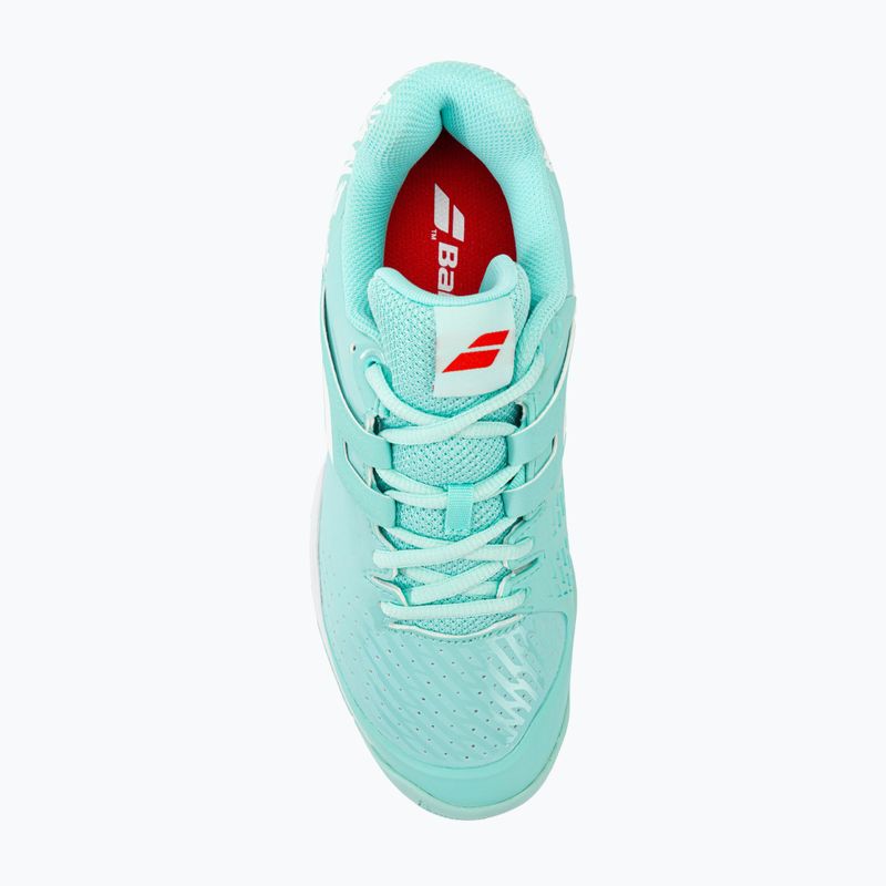 Detská tenisová obuv Babolat Propulse All Court JR yucca/white 6