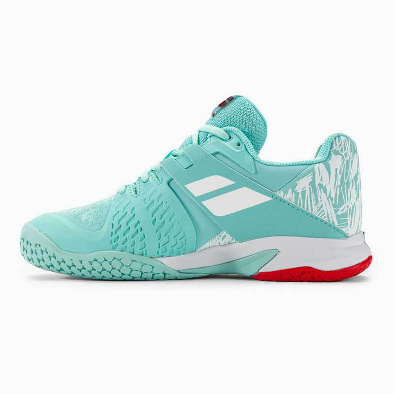 Detská tenisová obuv Babolat Propulse All Court JR yucca/white 10