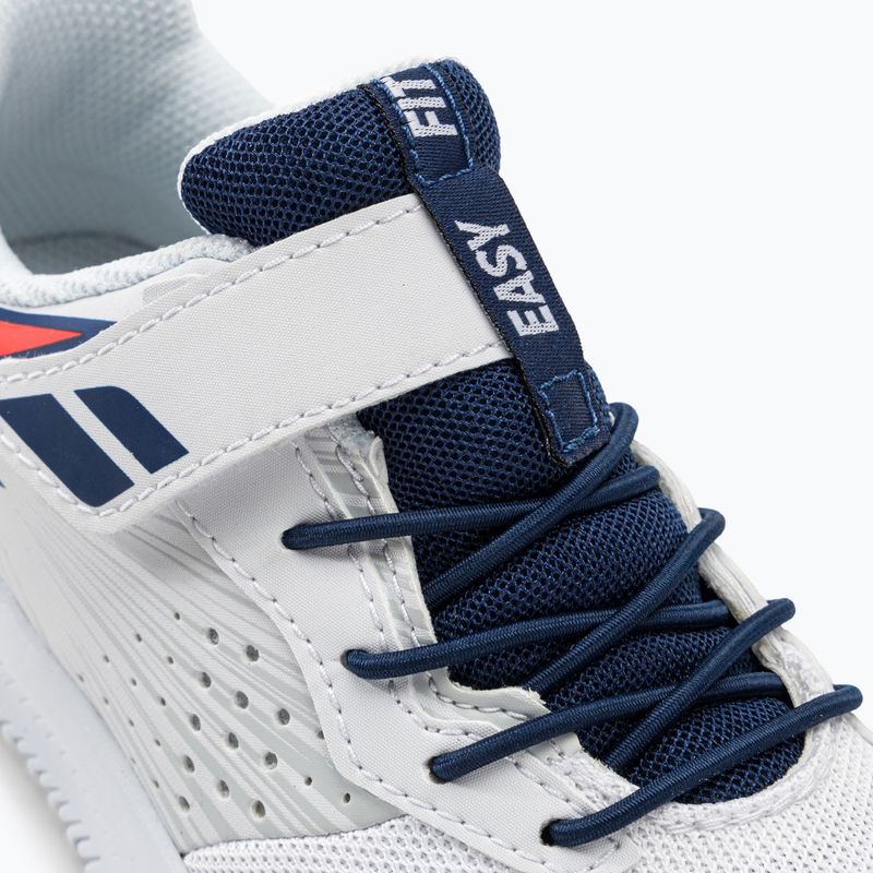 Tenisová obuv Babolat Pulsion All Court Kid white/estate blue 8