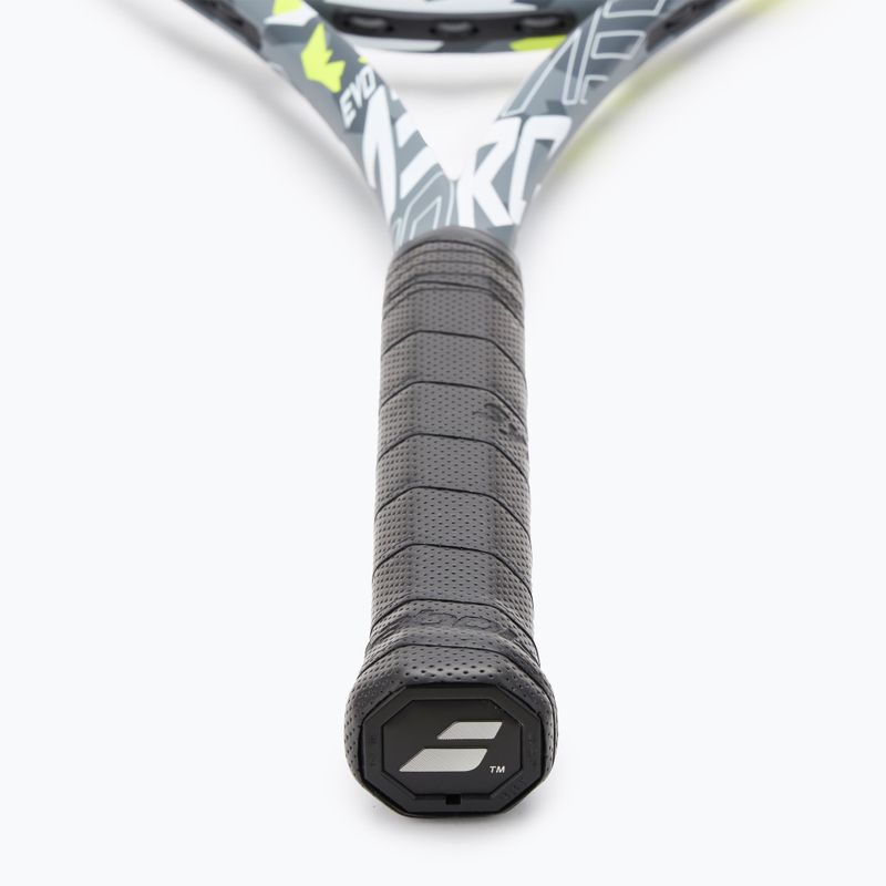 Tenisová raketa Babolat Evo Aero sivá/žltá/biela 3