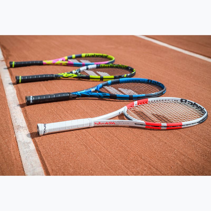 Tenisová raketa Babolat Evo Aero sivá/žltá/biela 12