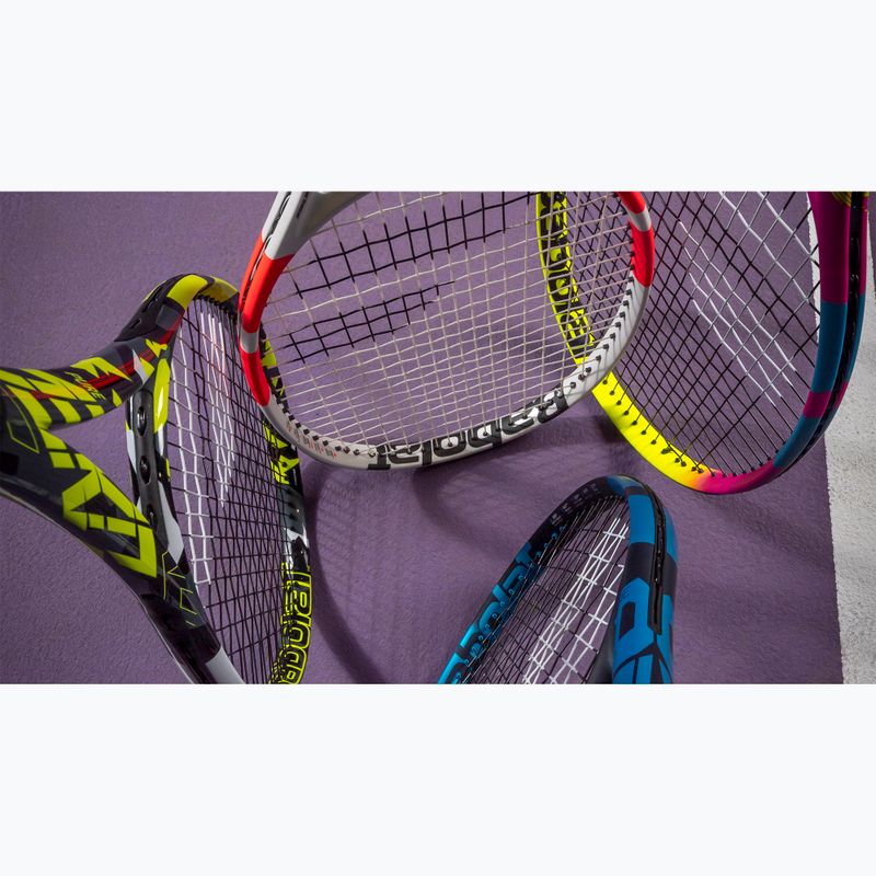 Tenisová raketa Babolat Evo Aero sivá/žltá/biela 13