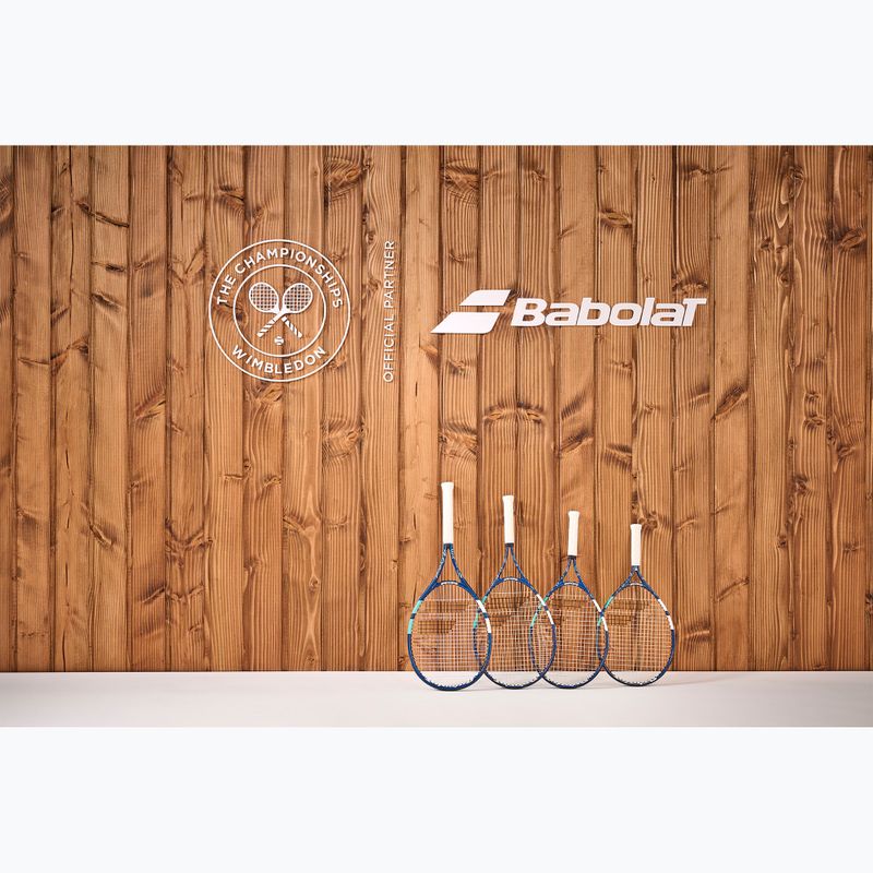 Detská tenisová raketa Babolat Junior 25 Wimbledon blue 8