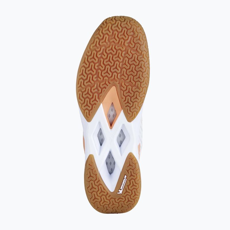 Dámska bedmintonová obuv Babolat Shadow Tour 5 W white/ yellow 11