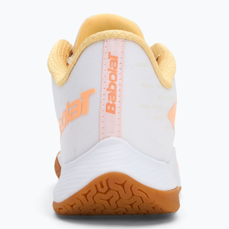 Dámska bedmintonová obuv Babolat Shadow Tour 5 W white/ yellow 6