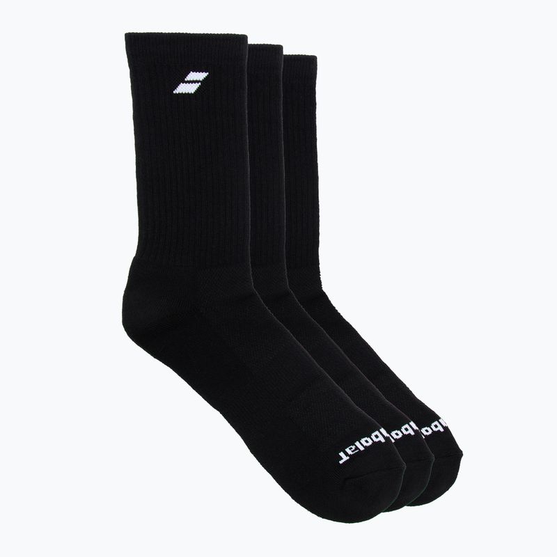 Ponožky Babolat 3 pary black/black