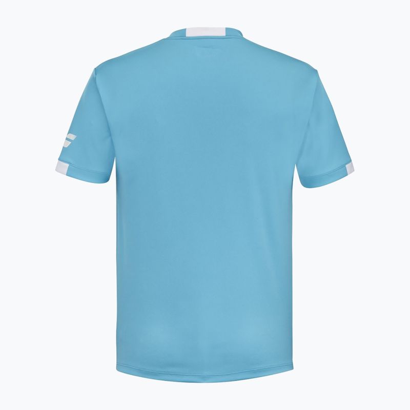Pánske tričko Babolat Play Crew Neck cyan blue 9