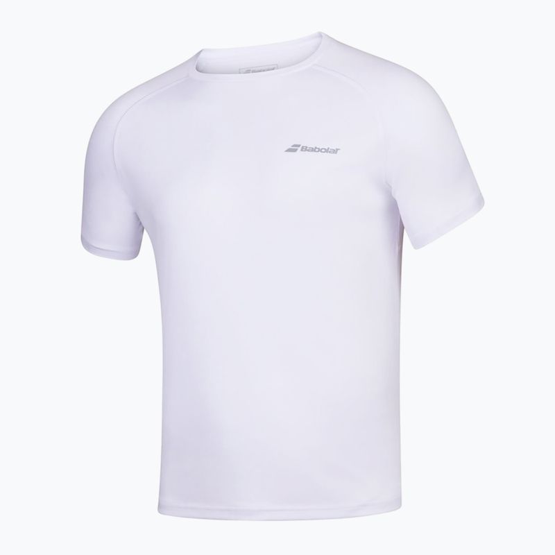 Detské tričko Babolat Play Crew Neck white/white 2