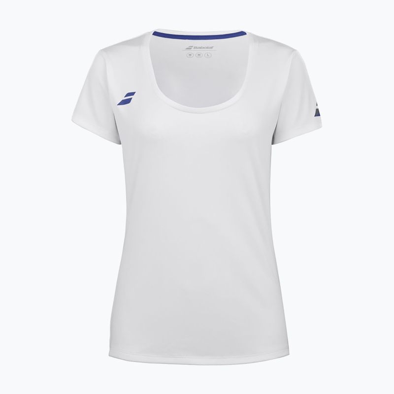 Detské tričko Babolat Play Cap Sleeve Top Jr white/white