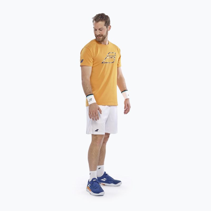 Pánske tričko Babolat Exercise Big Flag autumn glory 2