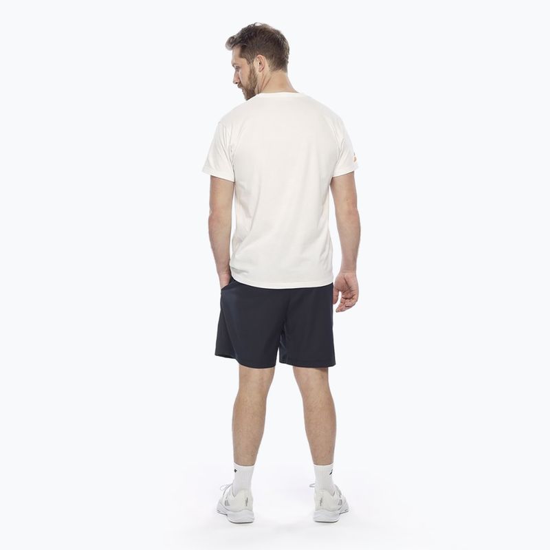 Pánske tričko Babolat  Exercise Message 1000 white/white 3