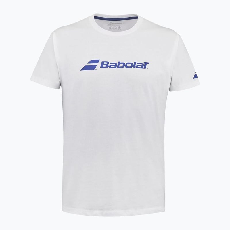Pánske tričko Babolat Exercise T-shirt white/white