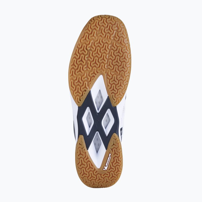 Pánska bedmintonová obuv Babolat Shadow Spirit 2 white/ black 11