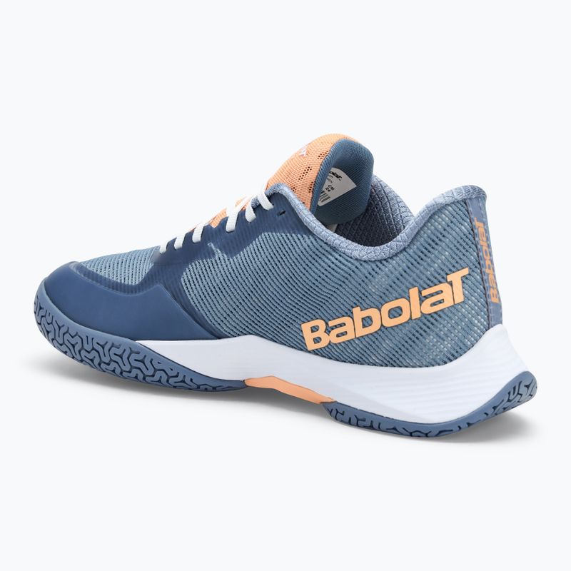 Dámska bedmintonová obuv Babolat Shadow Spirit 2 grey/ coral 3