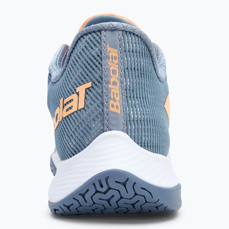 Dámska bedmintonová obuv Babolat Shadow Spirit 2 grey/ coral 6