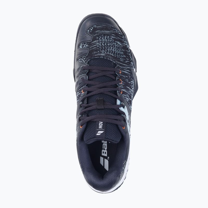 Pánska pádlovacia obuv Babolat Movea black/light blue 12