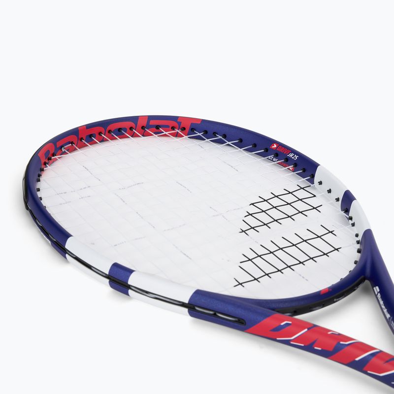 Detská tenisová raketa Babolat Drive Junior 25 blue/red 5
