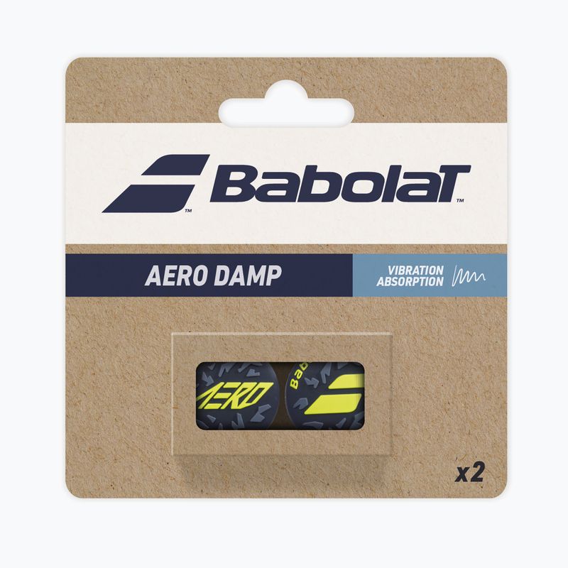 Tlmiče vibrácií Babolat Aero Damp 2 ks grey/ yellow