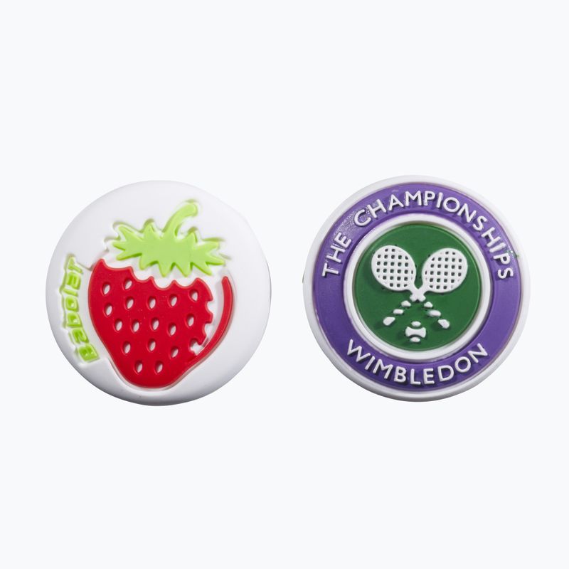 Tlmiče vibrácií Babolat Dampener Wimbledon 2 szt. white/red/green/blue