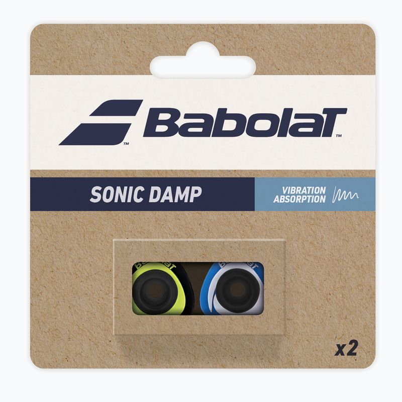 Tlmiče vibrácií Babolat Sonic Damp 2 ks S25 blue/ yellow