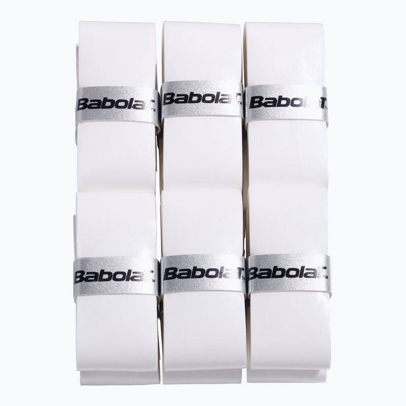 Obal na tenisovú raketu Babolat Pro Tour 2.0 12 ks biely 2