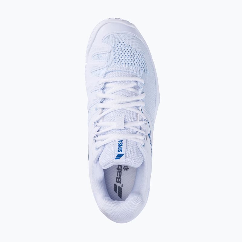 Dámska pádlovacia obuv Babolat Sensa W white/ cool blue 4