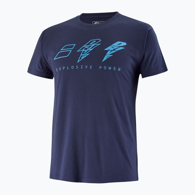 Pánske tričko Babolat Drive Cotton drive heritage blue 3