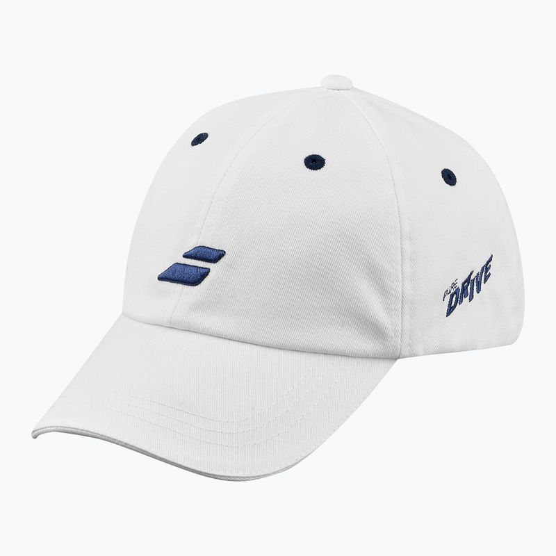 Šiltovka Babolat Drive Cotton Cap white/drive blue