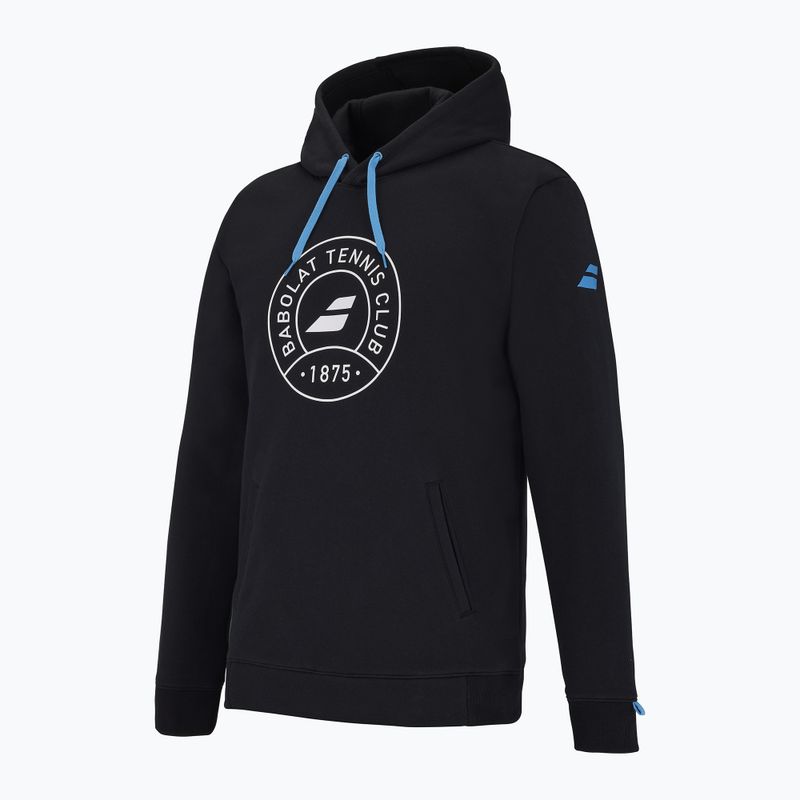 Pánska mikina Babolat Exercise Hood Sweatshirt black/black 2