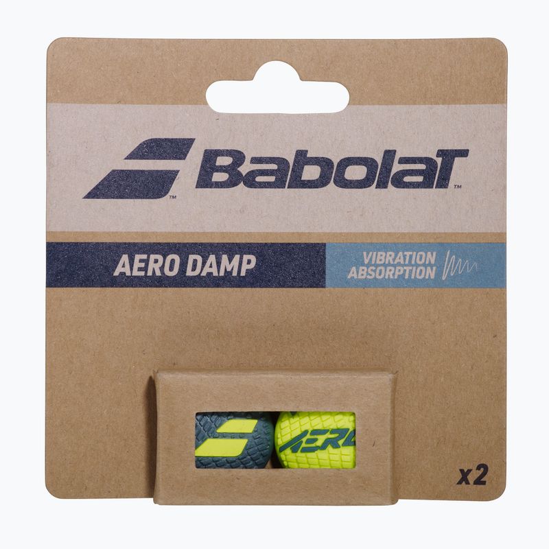 Tlmič vibrácií Babolat Aero Damp 2 ks gray/yellow 2