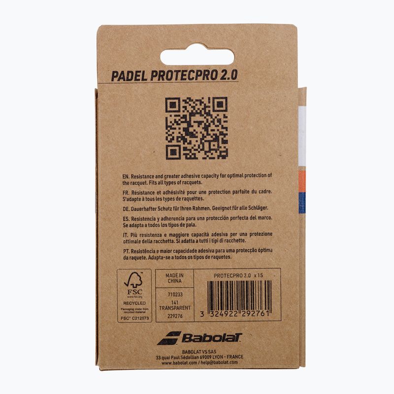 Ochranná páska Babolat Protecpro 2.0 X15 transparent 3