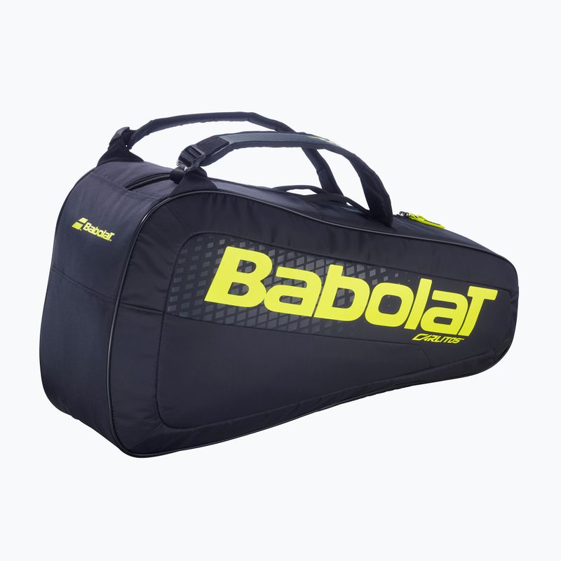 Tenisová taška Babolat RH Carlitos Junior 35 l black/fluorescent yellow 2