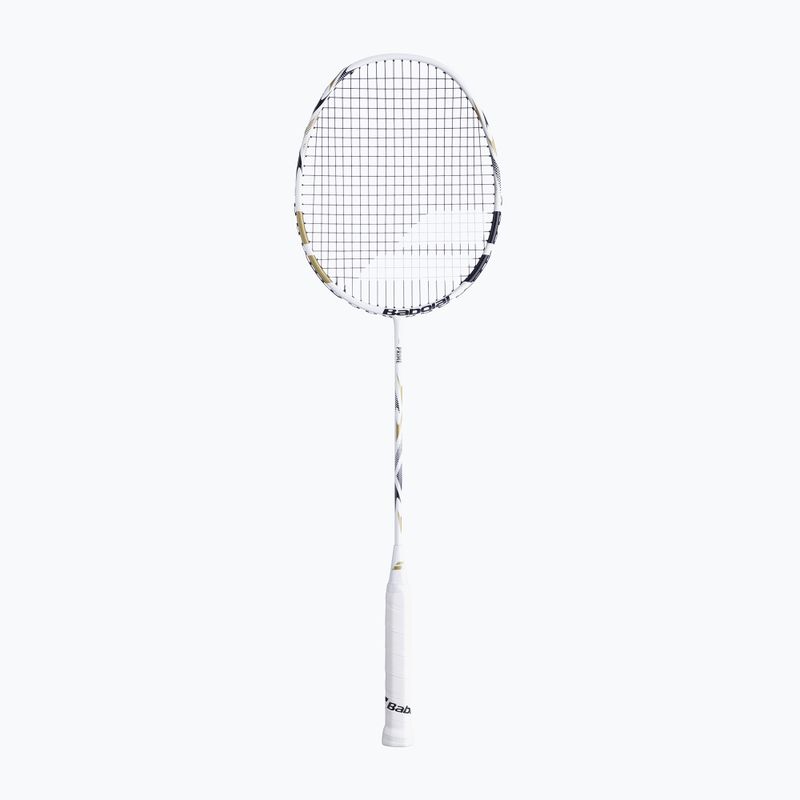 Detská bedmintonová raketa Babolat Prime white/gold
