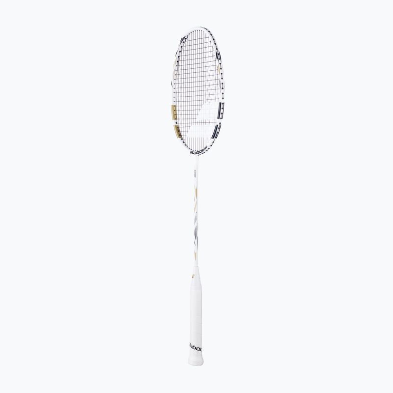 Detská bedmintonová raketa Babolat Prime white/gold 3