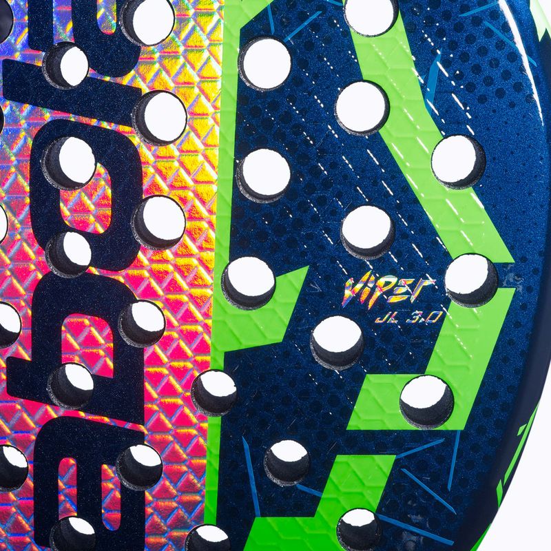 Raketa na padel Babolat Viper Juan Lebron 3.0 FW blue depths/green flash 5