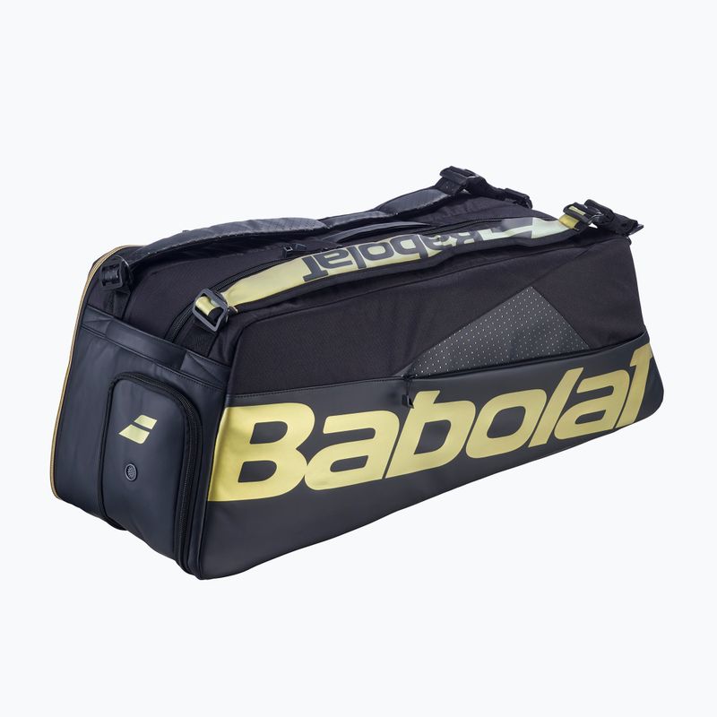Taška na bedminton Babolat Cross Pro Bad 60 l black/gold