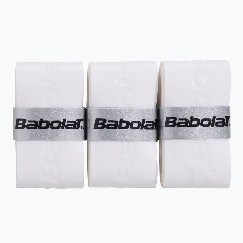 Omotávky na padel Babolat Comfort Padel 3 pack white