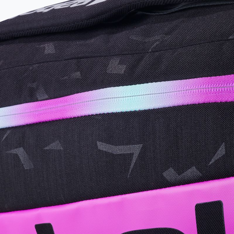 Taška na padel Babolat RH Pro Padel Juan Lebron black/purple/light green 5