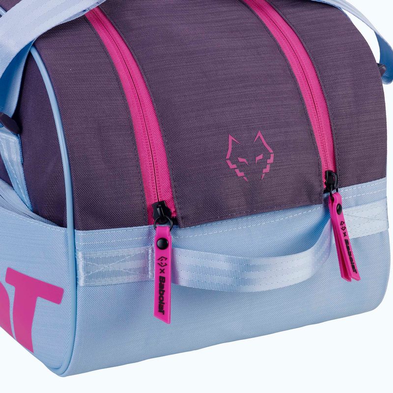 Taška na padel Babolat Court S Juan Lebron dark purple/sky blue 4